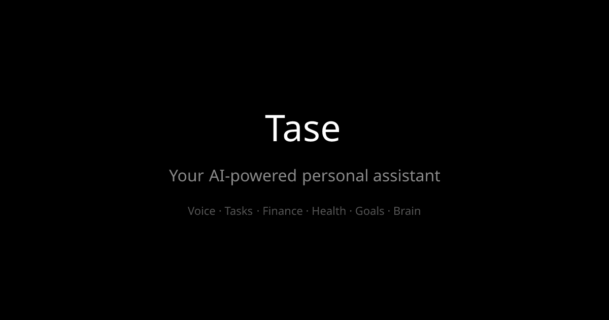 Tase API docs · Tase